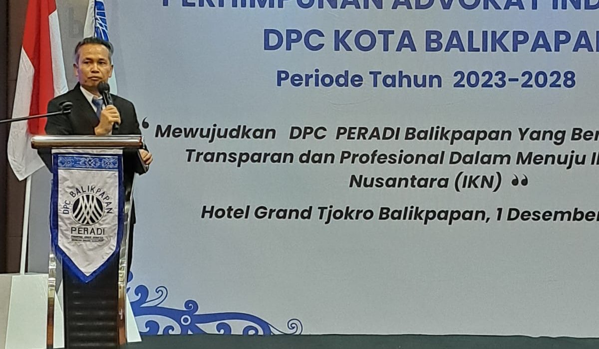 Sambutan Ketua DPC Balikpapan